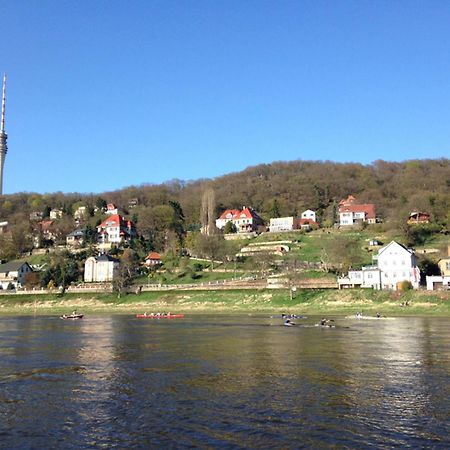 Ferienwohung In Dresden Am Elbhang Esterno foto