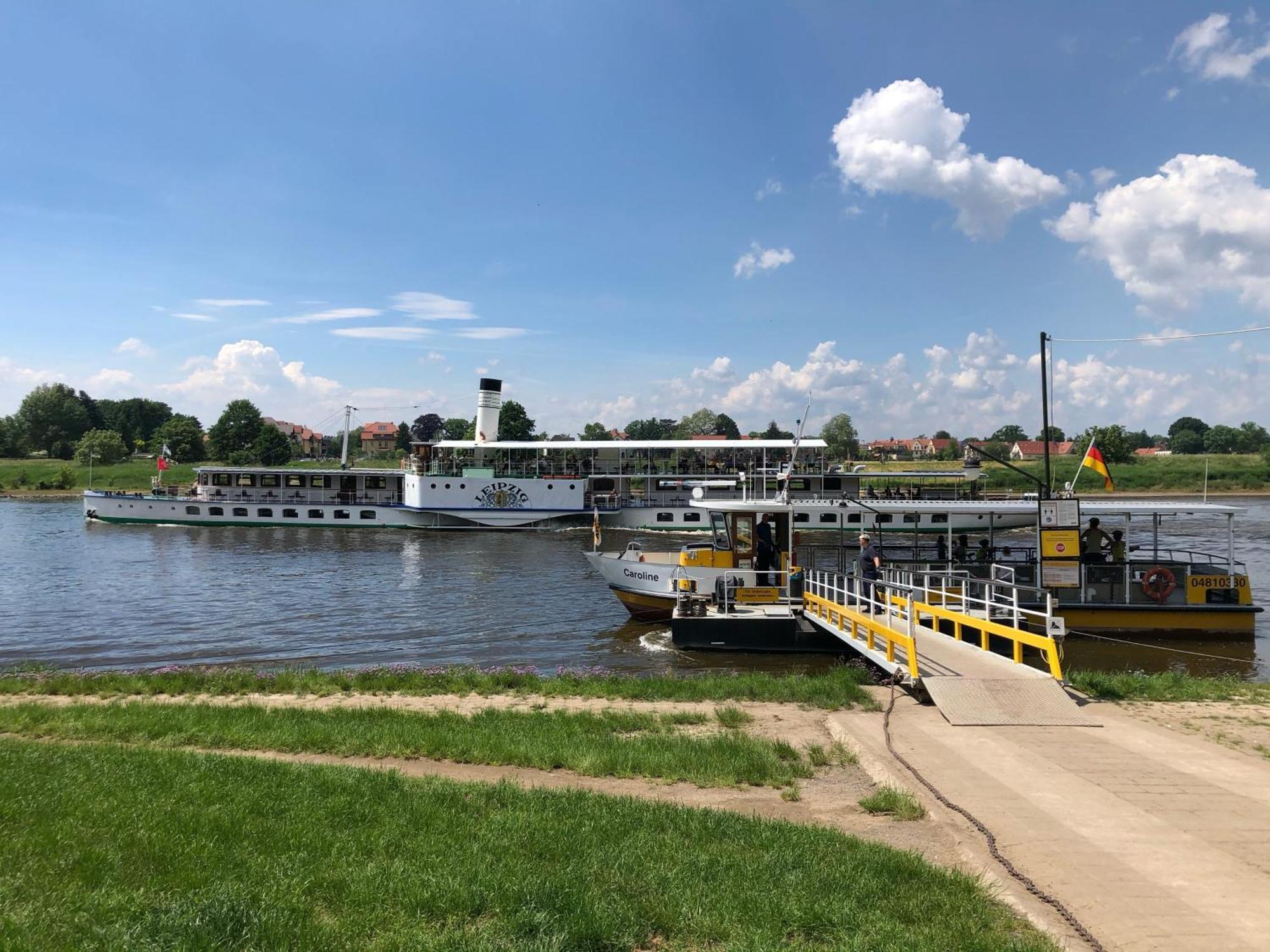 Ferienwohung In Dresden Am Elbhang Esterno foto